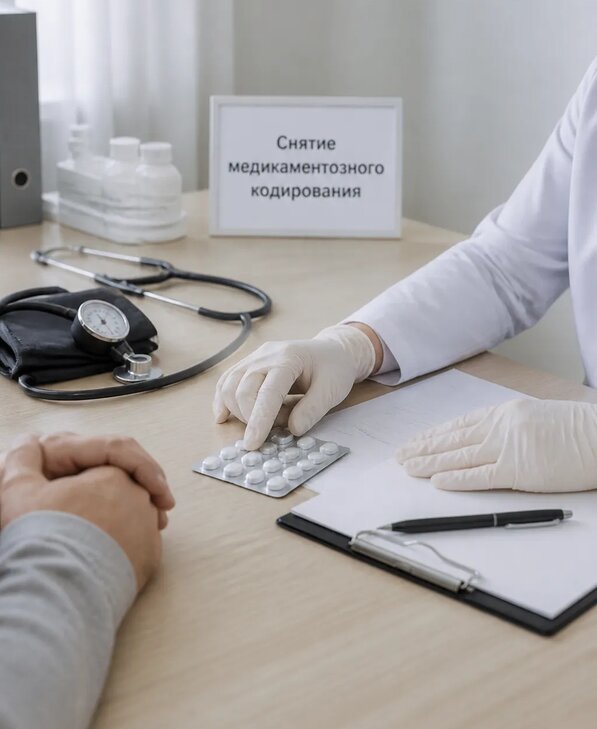 Снятие медикаментозного кодирования в Североуральске от 5151 р. | Медзона