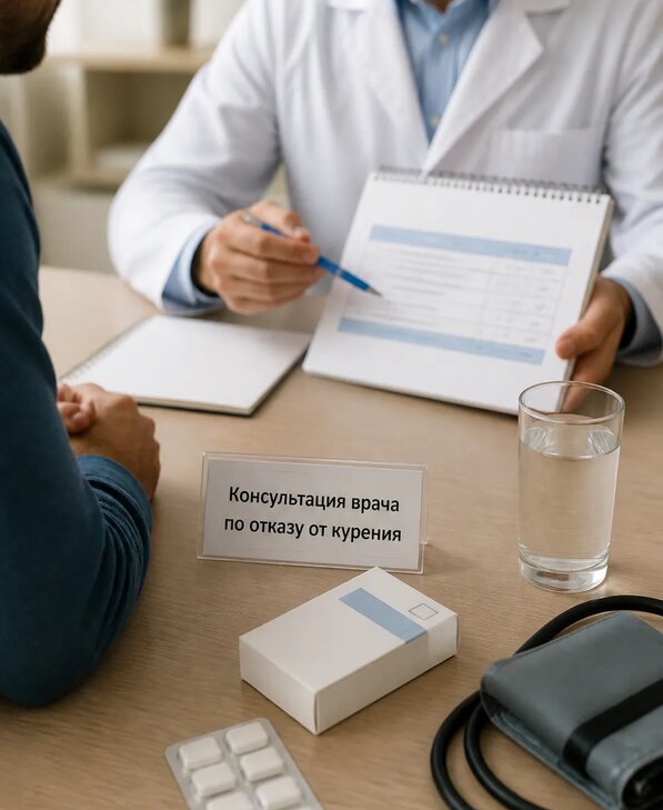 Консультация врача по отказу от курения для взрослых в Североуральске